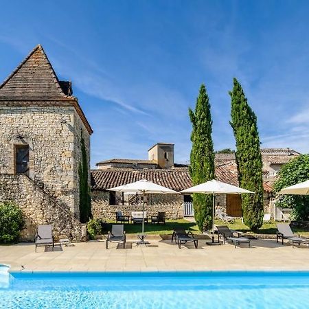 Hotel Les Vents Bleus Donnazac Exterior foto