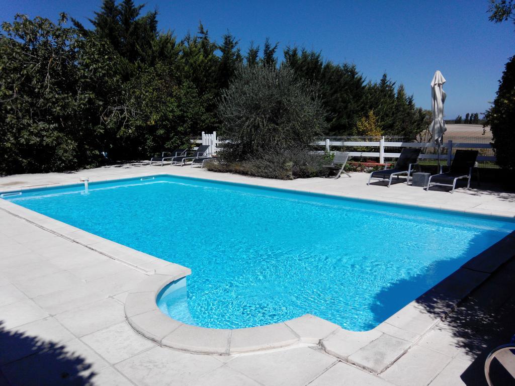 Hotel Les Vents Bleus Donnazac Exterior foto