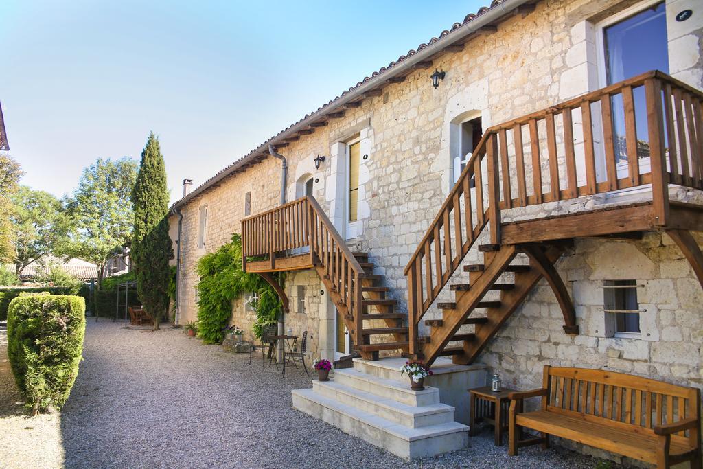 Hotel Les Vents Bleus Donnazac Exterior foto