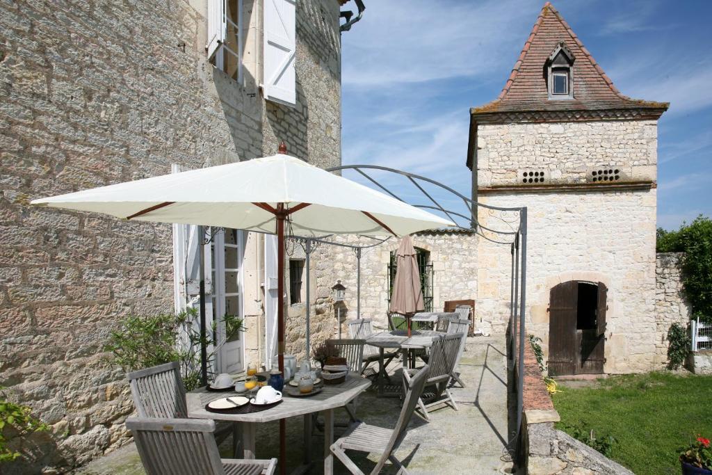 Hotel Les Vents Bleus Donnazac Exterior foto