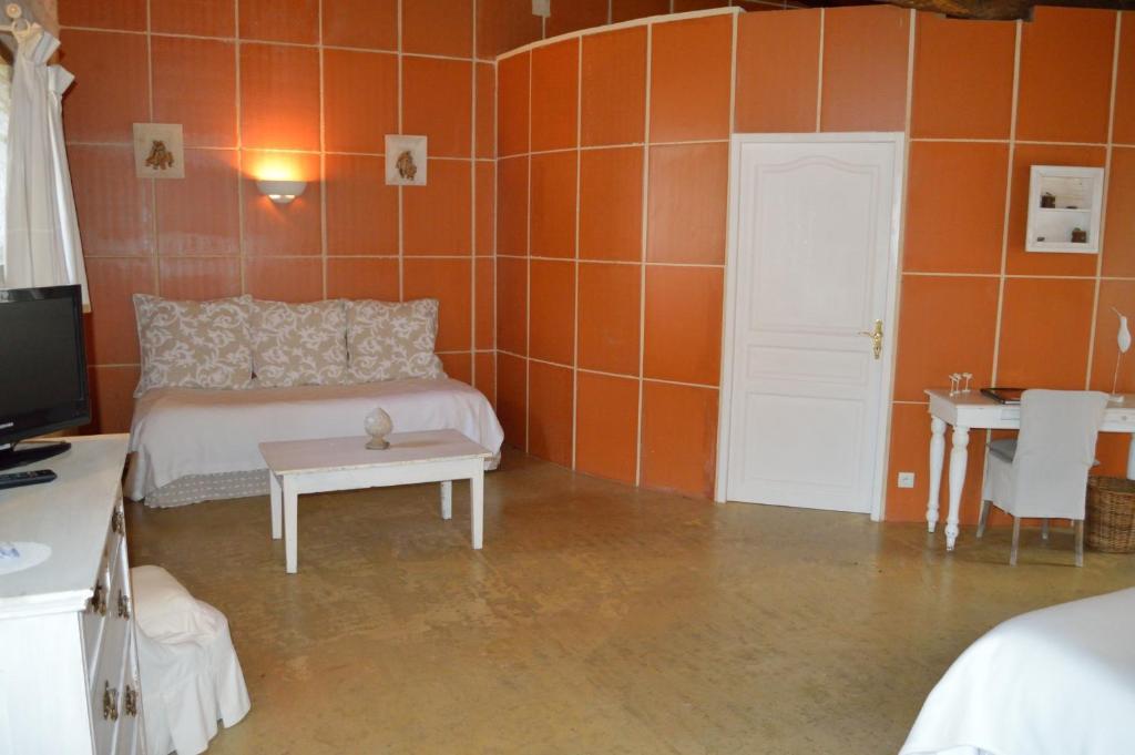 Hotel Les Vents Bleus Donnazac Zimmer foto